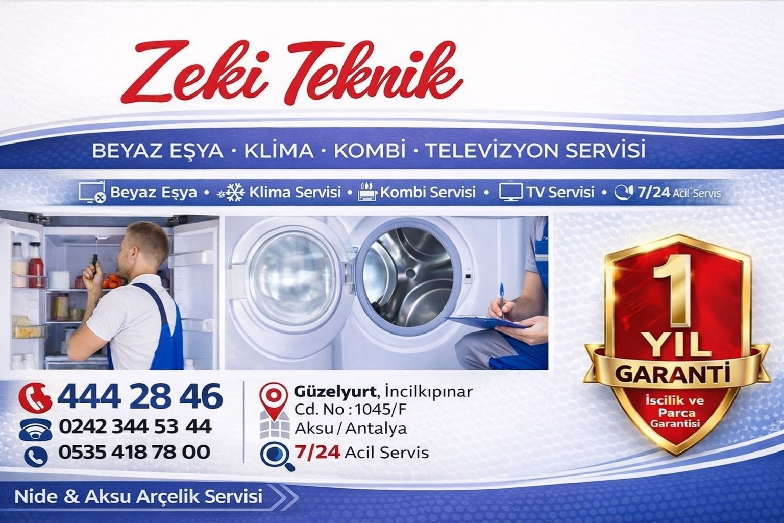 aksu arçelik servisi